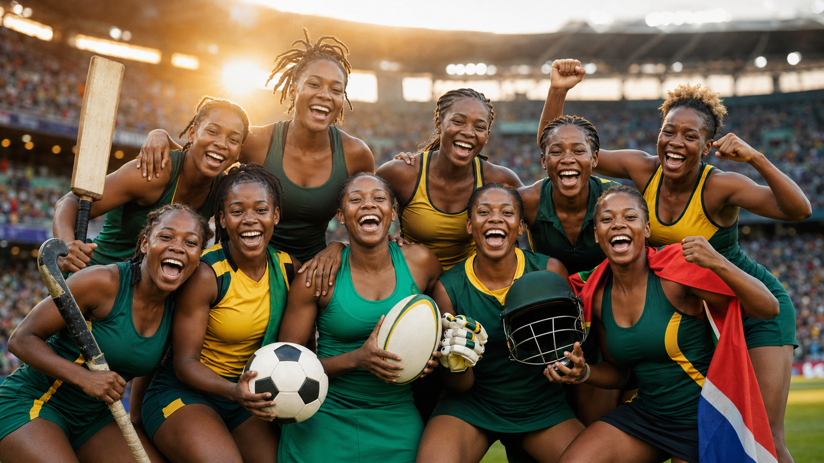 Women in Sport Trust beneficiaries